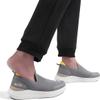 FitVille Plantar Fasciitis Shoes for Men Wide Orthopedic Shoes for Foot Pain Relief - BriskWalk (11.5 Wide, Grey) view 2