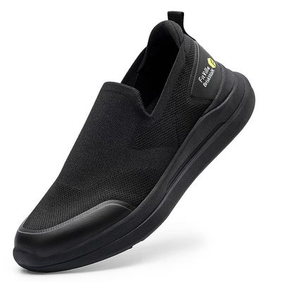 FitVille Plantar Fasciitis Shoes for Men Wide Orthopedic Shoes for Foot Pain Relief - BriskWalk (8 Wide, Black)
