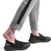 FitVille Plantar Fasciitis Shoes for Men Wide Orthopedic Shoes for Foot Pain Relief - BriskWalk (9 Wide, Black) view 2