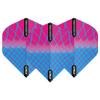 RED DRAGON Hardcore Radical Harlequin Dart Flights - 4 Sets Per Pack (12 Dart Flights in Total) view 3