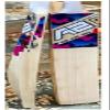 Cricket Grade-2 English Willow Bats A2 Vertex (2022 Range), Machine-Knocked, Clear Anti Scuff Sheet, Rubber Toe Guard & Bat Cover Included. (SH) view 1