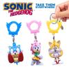 Just Toys LLC Official Sonic The Hedgehog Series3 Backpack Hangers  2.5 Licensed Collectible Keychain, Random Blind Pack (Sonic, Shadow, Knuckles, Tails, Metal Sonic) view 4