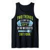 Two Things I Like To Lift Bodybuilding Weightlifting Tank Top view 1