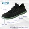 isotoner Zenz Mens Lace Up Slippers, Lightweight Sport Knit Summer Slip-Ons view 2