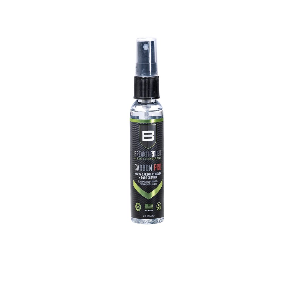 Breakthrough Clean Technologies Clean Heavy Carbon Remover - Gun Barrel and Bore Cleaner - All Purpose Degreaser - Perfect for Handguns and Rifles - 2oz Bottle, Clear