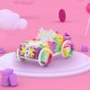 Plus Plus Color Cars Tube, Car Building Block Kit, 3D Puzzle Stem Toy Set for Kids, 200 Mini Interlocking Pieces - Candy view 4