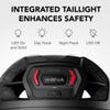 Sena M1 EVO Smart Mountain Bike Bluetooth Helmet Integrated Mesh Intercom System (Matte Black, Large) view 3