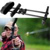 ARusyna 5 Arrow Bow Quiver for Archery Universal Hunting Quiver Quick Detach Quiver for Compound Bow and Recurve Bow Broadheads Lightweight Black view 3