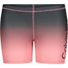 Calvin Klein Girls' Performance Bike Shorts, Soft & Stretchy with Flat Waistband & Snug Fit, Pink Ombre, 8-10 view 1