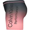 Calvin Klein Girls' Performance Bike Shorts, Soft & Stretchy with Flat Waistband & Snug Fit, Pink Ombre, 8-10 view 2