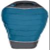 ALPS Mountaineering Blaze -20 Mummy Sleeping Bag, XL - Blue Coral/Charcoal, New view 1