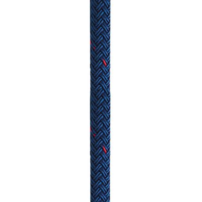 0.37 in. x 25 ft. Nylon Double Braid Dock Line - Blue with Tracer