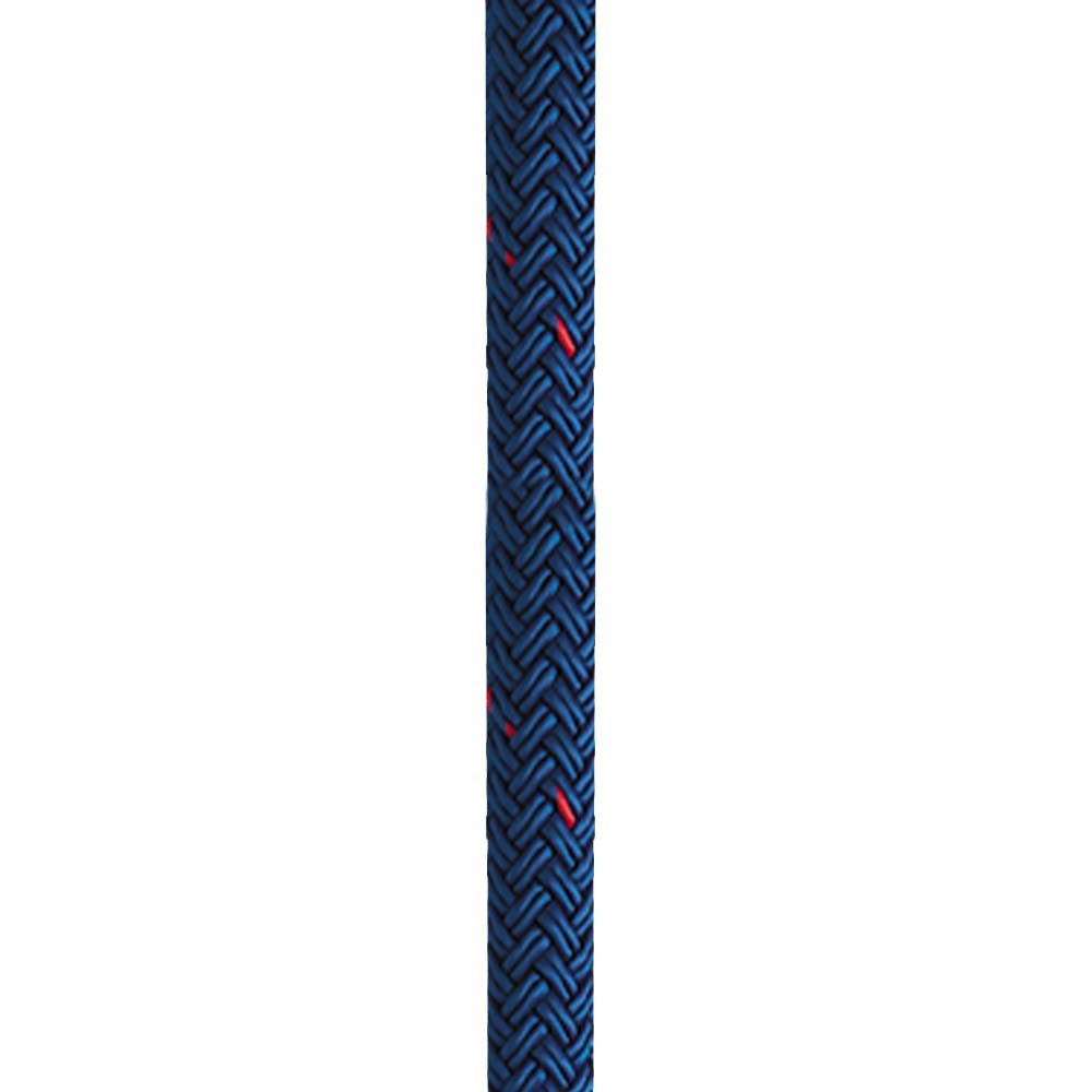 0.37 in. x 25 ft. Nylon Double Braid Dock Line - Blue with Tracer