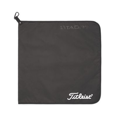 Titleist Black Towel, Black, 20x20