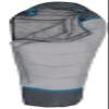 ALPS Mountaineering Blaze +20 Mummy Sleeping Bag Regular, Gray/Charcoal - New view 2