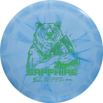 Latitude 64 Retro Burst Sapphire Distance Driver Golf Disc [Colors May Vary] - 160-164g
