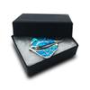 TheDisplayGuys - 25-Pack #10 Cotton Filled Cardboard Paper Jewelry Boxes Gift Case - Matte Black (1.9" x 1.3" x 0.7") - for Shipping or Storage view 1