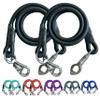 Majestic Ally Pack of 2, Bungee Trailer Tie for Horse Haulage with Panic Snap and Bull Snap - 36 Inch (Black) view 1