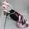 Ladies Golf Set for Petite Women 5'0" to 5'5" Tall Complete Driver, Fairway Wood, Hybrid Irons, Putter, Clubs Stand Bag view 1