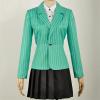 Weixu The Musical Rock Cosplay Costume Green School Uniform Dress Halloween Outfit for Women XL view 2