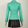 Weixu The Musical Rock Cosplay Costume Green School Uniform Dress Halloween Outfit for Women XL view 3