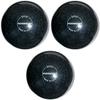 BuyBocceBalls - EPCO Duckpin Bowling Balls - - (4 7/8 inch- 3lbs. 12 oz.) Pack of 3 - Speckled House Ball - Black - Made in USA view 1