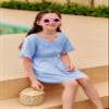 Fommykin Girls Swimwear Cover Ups Kids Beach Bathing Suit Coverups Cute Sweet Bikini Swimsuit Tunic Dress view 2