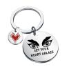 CYTING Anime Manga Inspirational Gift Set Your Heart Ablaze Keychain Fire Flame Anime Character Jewelry Cosplay Gift view 1