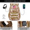 Houart Camo Backpack,Boys Backpack for Scool Military,40L Army Bookbag Waterproof for Middle Elementary view 3