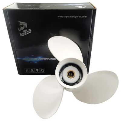 Boatman Aluminum Outboard Motor Boat Propeller 9 1/4x12 fit Yamaha Engines 9.9-20 Hp,8 Spline Tooth,RH,OEM NO.683-45941-00-EL