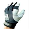 CUZINA HexPro Pickleball Racquetball Glove (Steel Gray/White, XS, Left) view 1