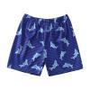 POLG Toddler Kid Baby Boys Swim Trunks Quick Dry Beach Shorts Shark Swim Shorts Toddler Boy Swimsuit Bathing Trunks (Blue, 3-4 Years) view 1