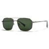 Cyxus Davos Military Aviator Polarized Sunglasses for Men, Cool Pilot Glasses UV Protection Anti Glare for Driving, Travelling, Outdoor view 1