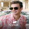 Cyxus Davos Military Aviator Polarized Sunglasses for Men, Cool Pilot Glasses UV Protection Anti Glare for Driving, Travelling, Outdoor view 2