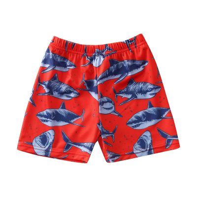POLG Toddler Kid Baby Boys Swim Trunks Quick Dry Beach Shorts Shark Swim Shorts Toddler Boy Swimsuit Bathing Trunks (Red, 12-18 Months)