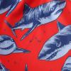 POLG Toddler Kid Baby Boys Swim Trunks Quick Dry Beach Shorts Shark Swim Shorts Toddler Boy Swimsuit Bathing Trunks (Red, 12-18 Months) view 2