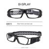 SooGree Racquetball Goggles - Sports Glasses Basketball Football Protective Eyewear Anti Fog Shock Absorption with Adjustable Strap (G8015 Black frame black pad) view 3