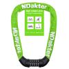 NDakter Bike Chain Lock, 5 Digit Combination Heavy Duty Anti Theft Bicycle Chain Lock,2.62/3.2/4.27/5/6Ft Long Security Resettable Bike Locks for Bike, Bicycle, Scooter, Door, Gate, Fence-4/6mm Thick view 1