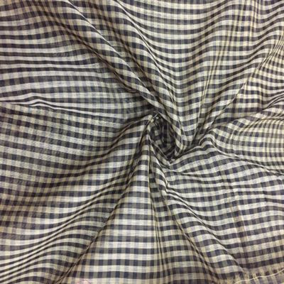 100% Cotton Black and Gold Plaids 44"