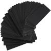 Pajean 24 Pcs Black Fingerboard Foam Grip Tape 110 x 38 x 2 mm Fingerboard Deck Grip Tape for Finger Skateboard Boards, Anti Slip view 1