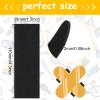 Pajean 24 Pcs Black Fingerboard Foam Grip Tape 110 x 38 x 2 mm Fingerboard Deck Grip Tape for Finger Skateboard Boards, Anti Slip view 2