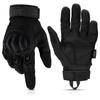 Glove Station Tactical Gloves for Men  Touchscreen Utility Gear with Hard Knuckle Protection Used in Motorcycle, Airsoft, Combat, Police, Shooting & Outdoor Work Black - Hard Knuckle Small view 1