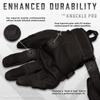 Glove Station Tactical Gloves for Men  Touchscreen Utility Gear with Hard Knuckle Protection Used in Motorcycle, Airsoft, Combat, Police, Shooting & Outdoor Work Black - Hard Knuckle Small view 2