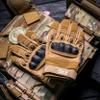 Glove Station Tactical Gloves for Men  Touchscreen Utility Gear with Hard Knuckle Protection Used in Motorcycle, Airsoft, Combat, Police, Shooting & Outdoor Work Green - Hard Knuckle XX-Large view 4