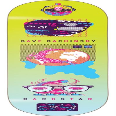 Darkstar Skateboards Dave Bachinsky New Abnormal Skateboard Deck Resin-7-8.25" x 32"
