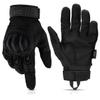 Glove Station Tactical Gloves for Men  Touchscreen Utility Gear with Hard Knuckle Protection Used in Motorcycle, Airsoft, Combat, Police, Shooting & Outdoor Work Black - Hard Knuckle Large view 1