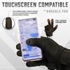 Glove Station Tactical Gloves for Men  Touchscreen Utility Gear with Hard Knuckle Protection Used in Motorcycle, Airsoft, Combat, Police, Shooting & Outdoor Work Black - Hard Knuckle Large view 4
