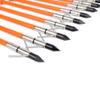 TY Archery 32inch Bowfishing Arrows Fish Hunting Solid Fiberglass Shaft with Broadheads and Safty Slides for Compound Bow and Recurve Bow Fishing Huntings view 2
