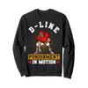 American Football D- Linepinishment In Motion Sweatshirt view 1