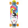 Dusters California Skateboards Channel Felix Tie Dye Longboard Complete Skateboard - 9.125" x 34" view 1